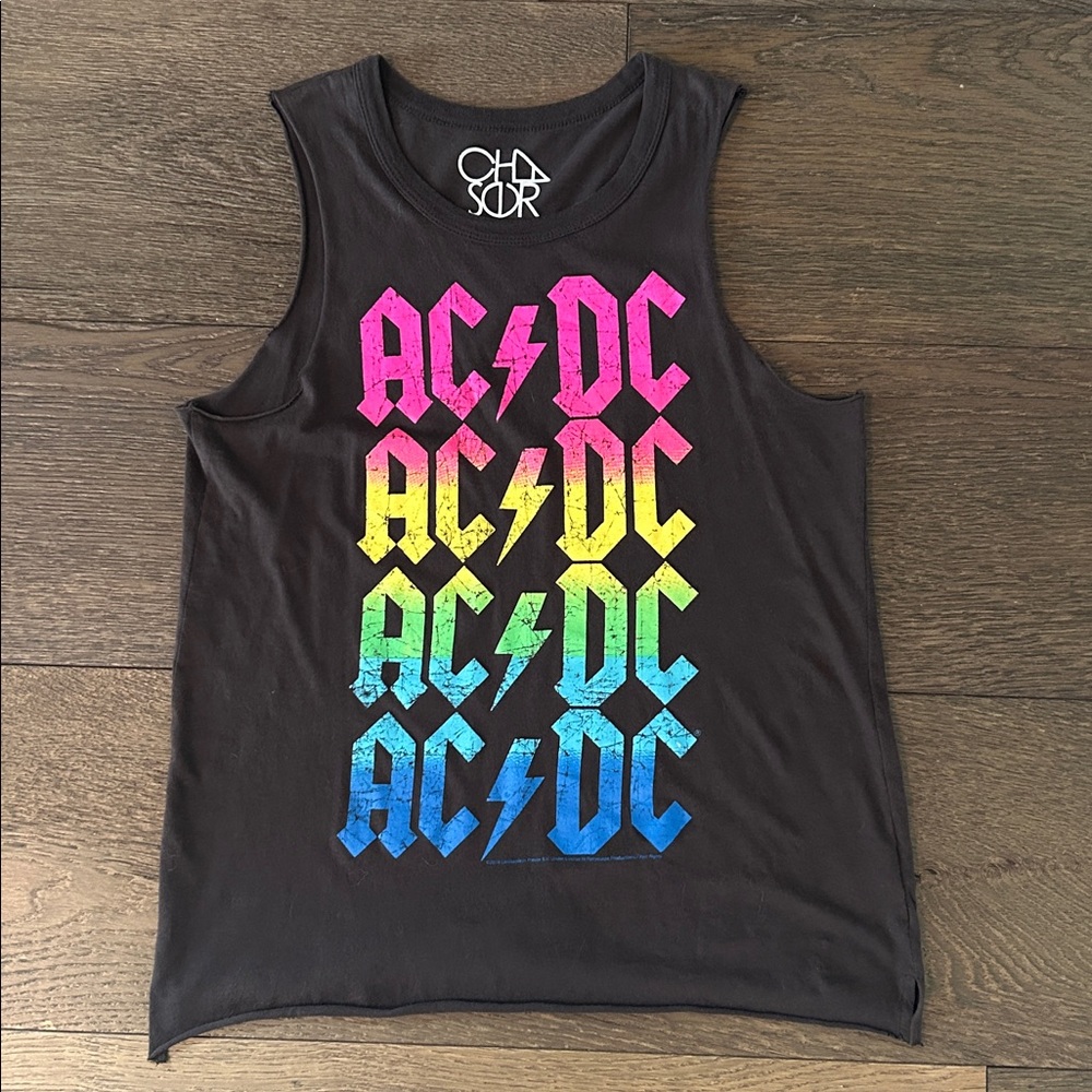 AC/DC Chaser Brand Band Tank Top